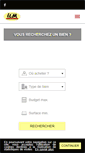 Mobile Screenshot of ilm-immobilier.com